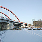 Dehmseebr�cke im Winter